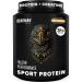 BIRDMAN Falcon Performance Vegan Protein Powder 31g Protein 5g Creatine 5g BCAA Probiotics Electrolytes Pre Workout Low Carb Sugar Free & Dairy Free Plant Based Vanilla Protein -19 Servings Golden Vanilla 1.9 Pound