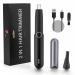 Nose Hair Trimmer For Men Rechargeable Ear and Nose & Eyebrow Beard - Black