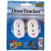 Compac Home Dose Tracker Daily Reminder Keeps Track Number of Doses - White