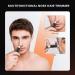 Nose Hair Trimmer For Men Rechargeable Ear and Nose & Eyebrow Beard - Black - Buy Online on GoSupps.com
