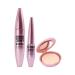 MUJGAN 3-Piece Long Sensation Mascara Eyeliner Powder Set