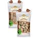 Antep Bazaar Roasted Local Almonds 250 Gr. | Main Cracked Siirt Pistachios 250 Gr.