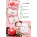 Alright 10 Pieces Red Pomegranate Moisturizing Face Mask For Dry Skin Red Pomegranate Mask XLM427 - Buy Online on GoSupps.com