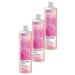 Avon Senses L'amour Sunrise Rose and Amber Scented Cream Shower Gel 500 Ml. Set of Three