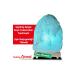 Tuzcu Ahmet Natural Rock Salt Salt Lamp 3-4 Kg Green Light - Buy Online on GoSupps.com