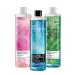 Avon Senses Mint Sea Fruits Musk Rose and Amber Scented Shower Gel Pack