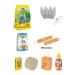 PureCanpati Budgie Needs Kit (food vitamins crackers squid energy block mineral block)