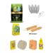 PureCanpati Budgie Needs Kit (food vitamins crackers squid energy block mineral block)