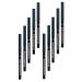 Avon Glimmersticks Shimmer Lift Waterproof Eye Pencil Black Ice Set of 10