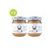 OG natural 2-pack Organic Apple & Quince Puree 180 Gr +6 Months