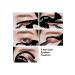 Melien 2 Cat Pro Eyeshadow Cosmetic Makeup Tool Eyeliner Eyebrow Stencils Shaper Model - Buy Online on GoSupps.com