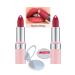 Avon Hydramatic Matte Lipstick Rosy 2 Pack + Lovider Pocket Mirror Gift