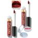 Avon Power Stay Liquid Matte Lipstick - Stay Put Sangria 2 Pack + Lovider Pocket Mirror Gift