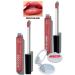 Avon Ultra Color Lip Gloss Nourishing Lip Gloss - Peony Blush 2 Pieces + Lovider Pocket Mirror
