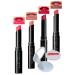 Avon Beauty 4-Piece Lipstick Pack - Rose Creme + Cappuccino + Eternal Flame + Totally Twig + Lovider Pocket Mirror