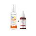 VOOP Sun Cream 50+ Spf - 150 Ml | Effective Care Set with Red Peeling Serum 30 Ml