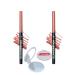 Avon Glimmerstick Lift Lip Pencil - Blushed Nude 2 Pack + Lovider Pocket Mirror Gift