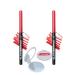 Avon Glimmerstick Lift Lip Pencil - Ruby Shock 2 Pack + Lovider Pocket Mirror Gift