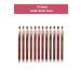 Elisa Rose Lip Pencil Thick 12 Piece Set with Sharpener Matte Color Lipstick Jumbo
