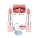 Avon Hydramatic Shimmer Lipstick - Rose Quartz 2 Pack + Pocket Mirror