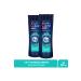 Clear Men 3 in 1 Shampoo & Shower Gel Refreshing Menthol For Hair Face Body 350 ml x2