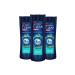 Clear Men 3 In 1 Shampoo & Shower Gel Refreshing Menthol For Hair Face Body 350ml X3 - Buy Online on GoSupps.com
