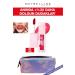 Maybelline New York Lifter Plump Lip Gloss - 004 Red Flag Makeup Set with Bag