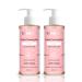 Doragold Dry and Sensitive Skin Facial Cleansing Gel Collagen Panthenol Aloe Vera Chamomile 250 ml 2-Piece Set