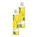 Avon Senses Lemon Burst Lemon and Basil Scented Shower Gel 250 Ml. Set of Two