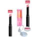 Avon Ultra Beauty Lipstick Forever Pink 2 Pack + Shimmering Petal Lip Care Oil + Lovider Pocket Mirror