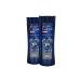 Clear Men 3 In 1 Shampoo & Shower Gel Purifying Charcoal For Hair Face Body 350ml X2 - Buy Online on GoSupps.com
