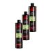 Avon Senses Essence Lemongrass and Coconut Scented Bath Shower Gel 500 Ml. Set of Three