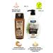 Deep Fresh Herbal Shampoo Coconut Oil Essence All Hair 500 Ml & Shower Gel Coconut 1 Lt - Buy Online on GoSupps.com