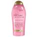 OGX Rose Water & Pink Sea Salt Peeling and Body Wash 577ML