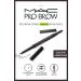 Mac GENUINE AUBERGINE - 24 Hours Lasting Pro Brow Definer 1mm Tip Brow Pencil Eyebrow Spoolie