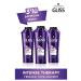 Gliss Intense Therapy Restructuring Shampoo - With Omega Plex and Acai Berry 360 ml X 3 Pcs