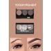 MUJGAN Romantic Flower 3-Pack Eyebrow Shadow 01 - Buy Online on GoSupps.com