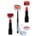 Avon Red Supreme Matte Lipstick + Black Eyeliner + Ruby Kiss Matte Lipstick + Lovider Pocket Mirror