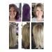 jeans color Ammonia Free Amethyst Colored Hair Dye 250 Ml x2 Pieces Odorless Water Based Amethyst Hair Dye - Buy Online on GoSupps.com