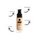 New Line Milano Porcelain Foundation Matte Glass Bottle Foundation 01 Light Tone - Buy Online on GoSupps.com