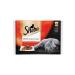 SHEBA Cat Pouch Multipack Meaty Varieties 4 X 85 gr X 4 Pieces