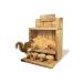 AnkaShop Squirrel Food Feeding Station Pine Tree Squirrel Food House Squirrel Picnic Table Feeder Squirrel Bar Ta