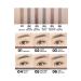 The Saem Natural Looking Angled Eyebrow Pencil - Saemmul Artlook Eyebrow - Deep Brown - Buy Online on GoSupps.com