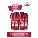 Gliss Color Perfector Color Protection Shampoo - With Hyaluron Elixir and Cranberry Extract 500 ml X 4 Pcs