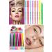 Utelips Eyeliner Pencil Set for Women 8-Colored Eyeliner Colored Shine Pencil Makeup Set - Buy Online on GoSupps.com