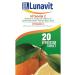 LUNAVIT 20 Effervescent Tablets Containing Vitamin C Zinc and Vitamin D. - Buy Online on GoSupps.com