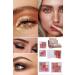 Utelips 9 Different Tone Quality Eyeshadow Professional Play Color 9 Eyeshadow Set Provides Attractive and Striking Appearance