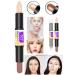 Utelips 2 Color Concealer Stick Pencil Women's Makeup Set Double Ended Stick Concealer Professional Face Neck - Buy Online on GoSupps.com