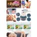 Utelips 3 Pieces X 500 Ml Horse Chestnut Massage Gel Body Pain Reliever & 5 In 1 Massage Tool Waist Neck Meniscus - Buy Online on GoSupps.com