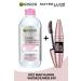 Maybelline New York LASH SENSATIONAL INTENSE BLACK MASCARA + GARNIER MICELLAR PERFECT MAKEUP CLEANSING WATER 400ML - Buy Online on GoSupps.com